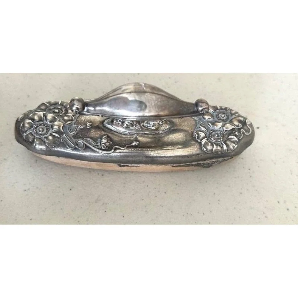Victorian Repose  Sterling Silver‎  Large Vanity Set Brushes Jars Mirrors & More